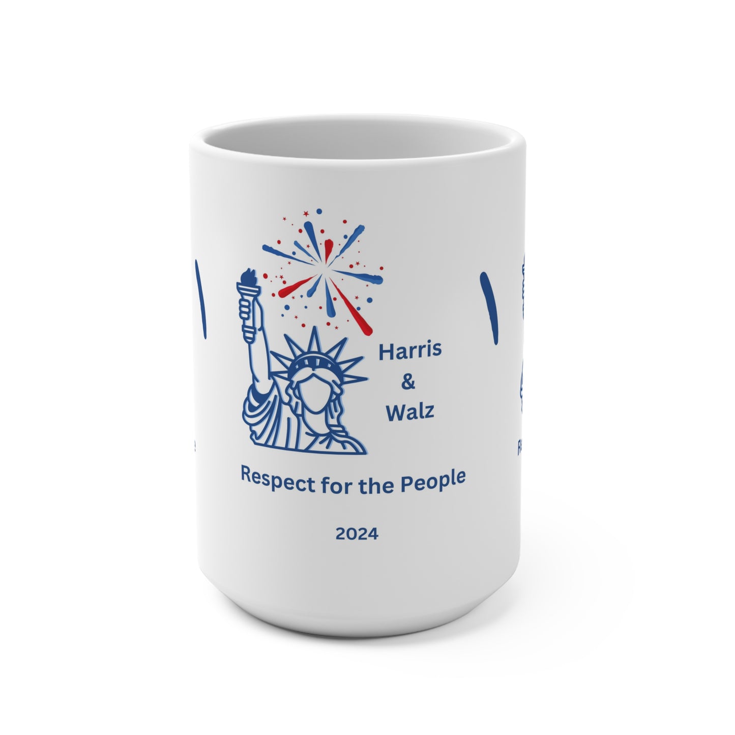 Harris and Walz Libery Mug