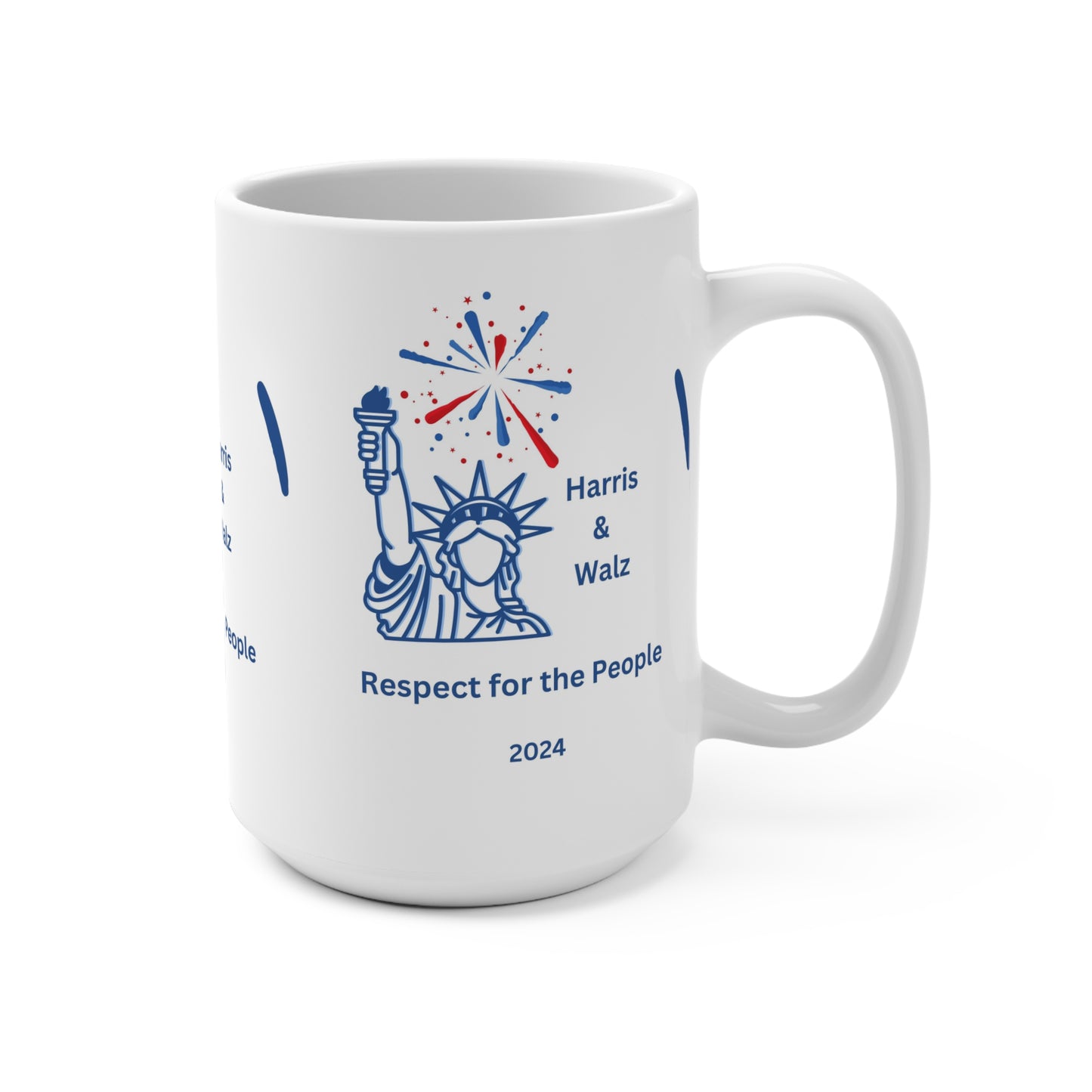 Harris and Walz Libery Mug