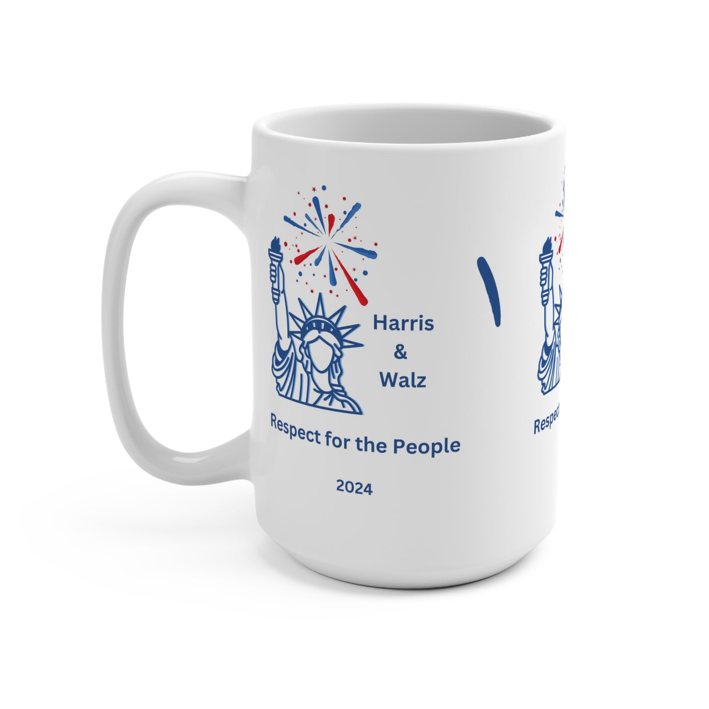 Harris and Walz Libery Mug