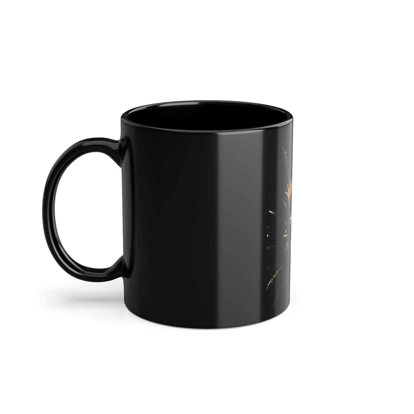 Harris Crown Black Coffee Cup, 11oz