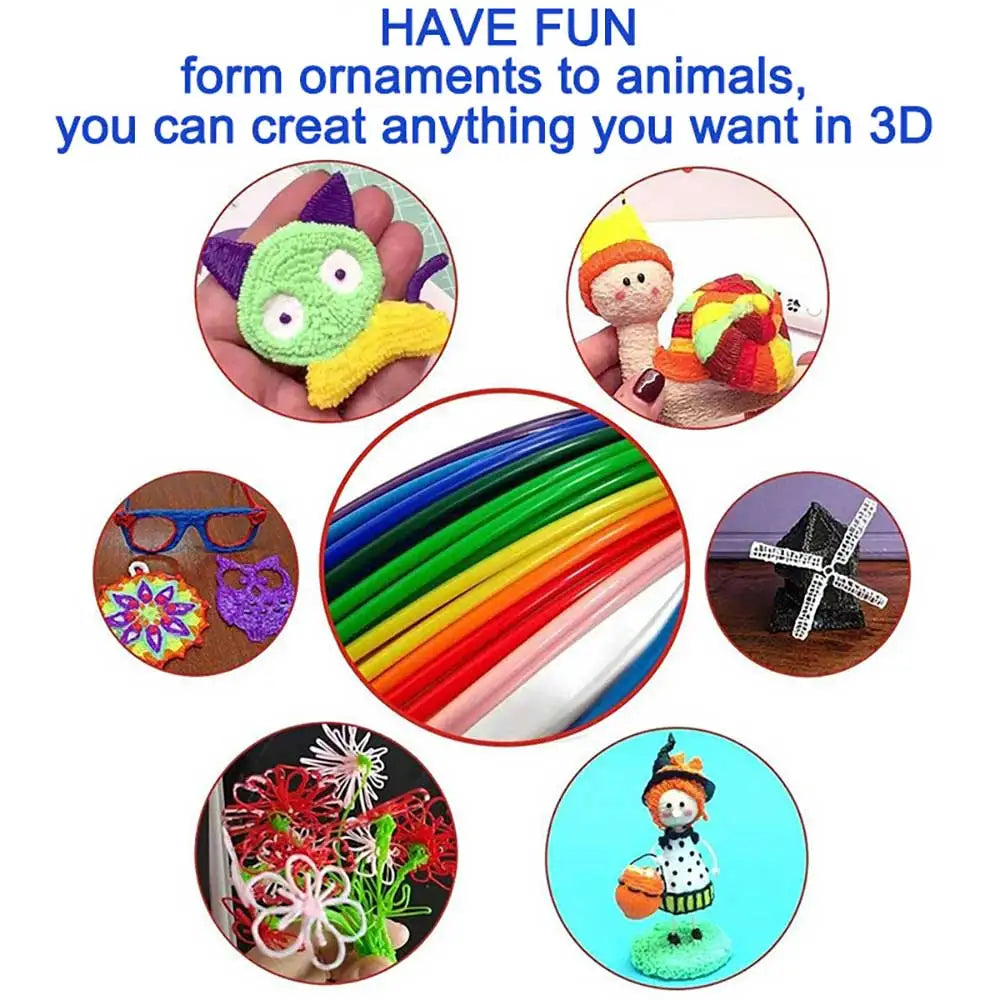 PLA Filament Diameter 1.75MM for 3D Printing Pens