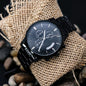 Until The End of Time Engraved Chronograph Watch