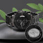 Until The End of Time Engraved Chronograph Watch