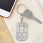 Dying To Be Your Valentine Keychain