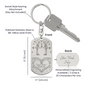 Dying To Be Your Valentine Keychain