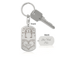 Dying To Be Your Valentine Keychain