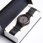 Oceans of Time Engraved Wood Watch