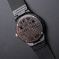 To My Son Love Mom Engraved Wooden Watch