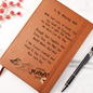 Mother's Day Graphic Leather Journal