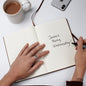 Mother's Day Graphic Journal "To My Amazing Wife" Black