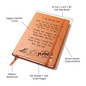 Mother's Day Graphic Leather Journal