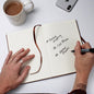 Mother's Day Graphic Leather Journal