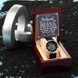 Husband Meeting You Was Fate Openwork Watch
