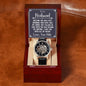 Husband Meeting You Was Fate Openwork Watch