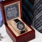 Husband Meeting You Was Fate Openwork Watch