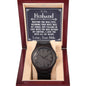 Husband Meeting You Was Fate Wooden Watch