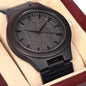 Husband Meeting You Was Fate Wooden Watch