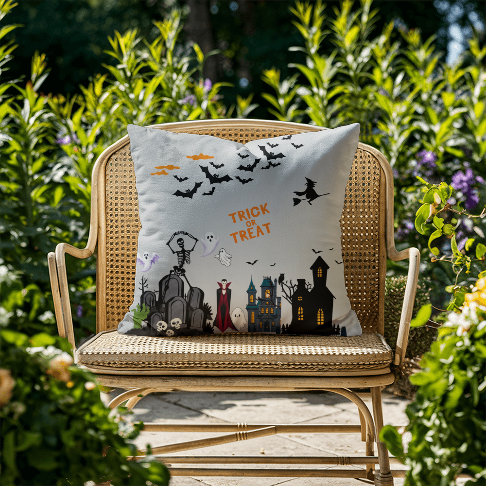 Dracula's Indoor Outdoor Pillow
