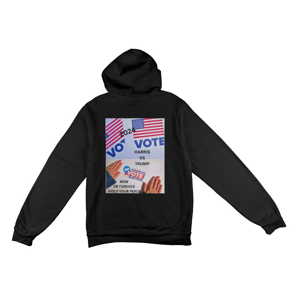Harris vs Trump Pullover Fleece Hoodie