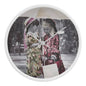 Sisters Wood Frame Wall Clock