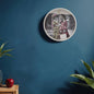 Sisters Wood Frame Wall Clock