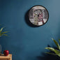 Sisters Wood Frame Wall Clock