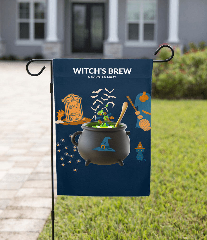 Halloween Garden Flag