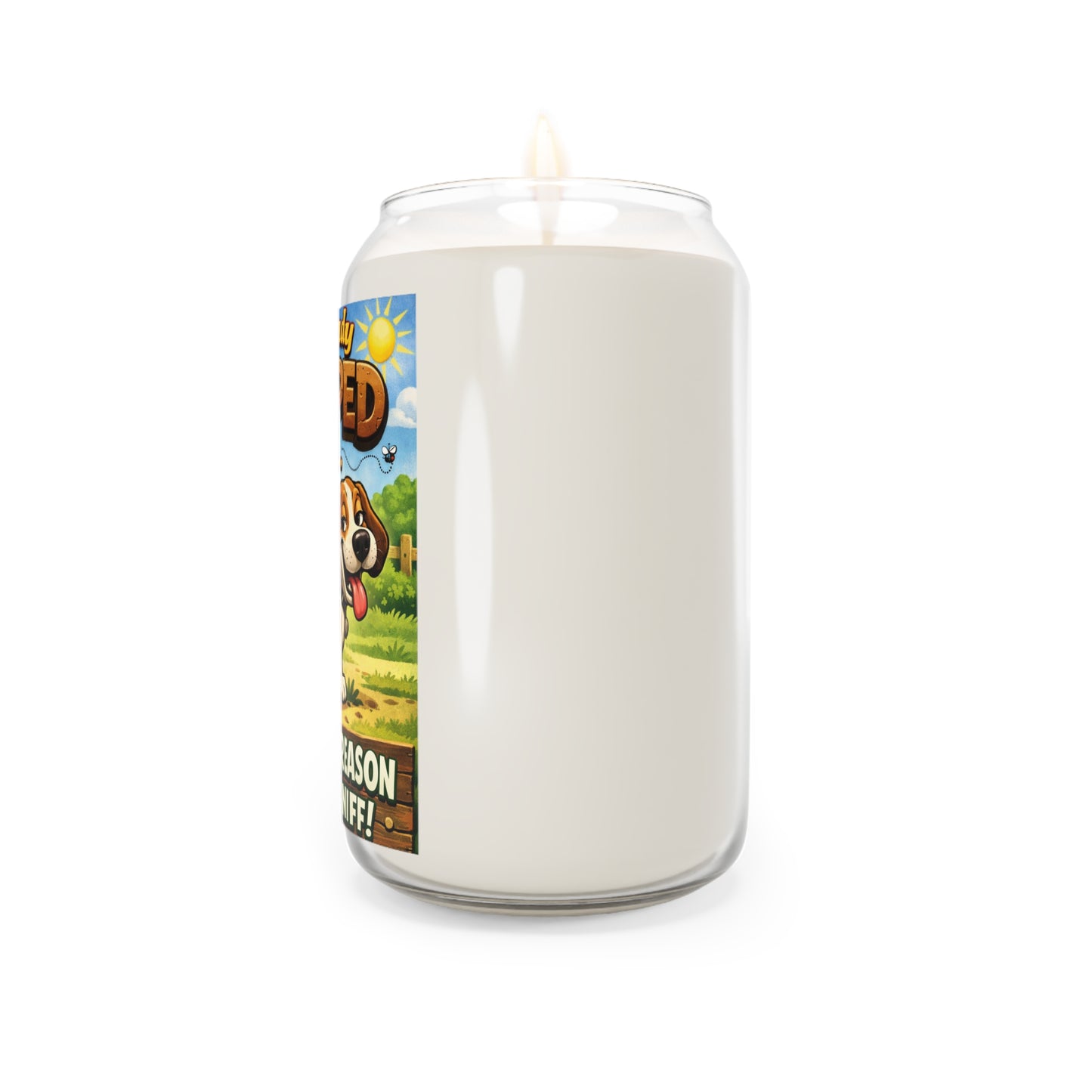 Funny Dog Lover Scented Soy Candles, 13.75oz