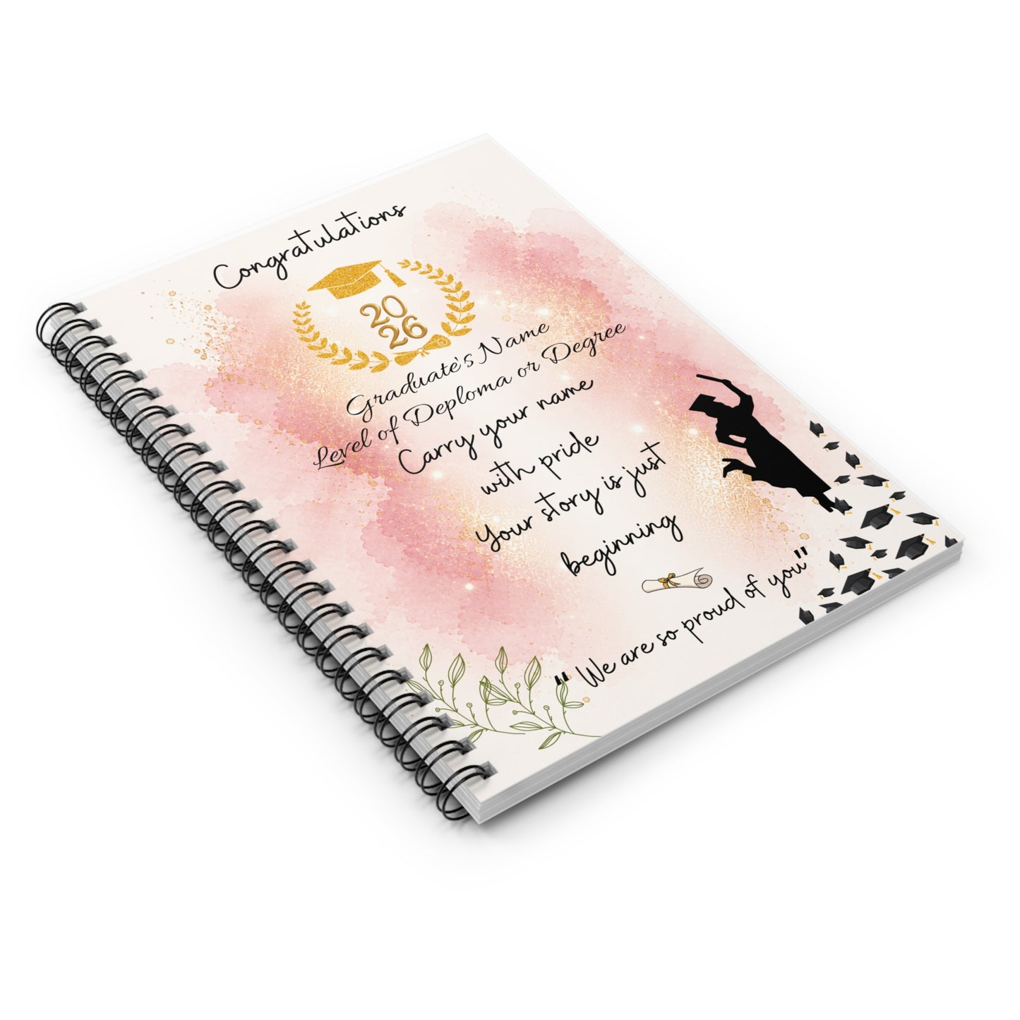 Spiral Notebook - Ruled Line