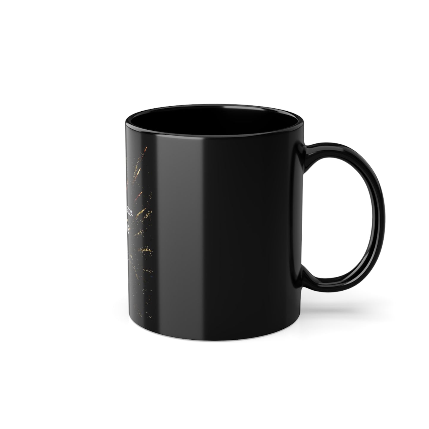 Harris Crown Black Coffee Cup, 11oz