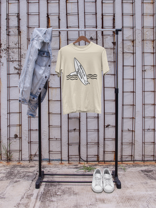 Meet You On the Flip Side Unisex CVC Jersey T-shirt