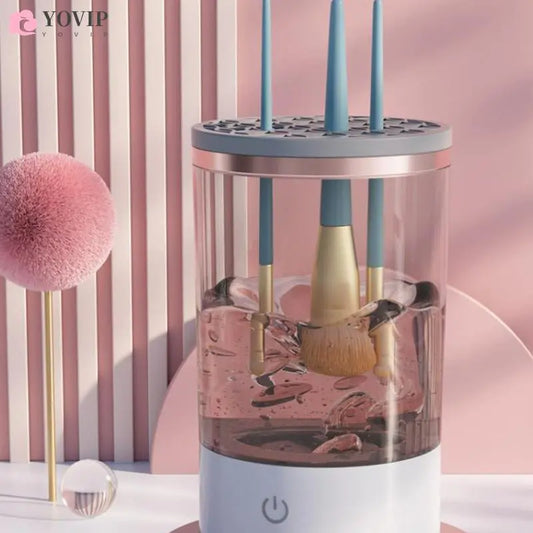 Automatic Electric Rechargeable Makeup Brush Washer And Drying Tool