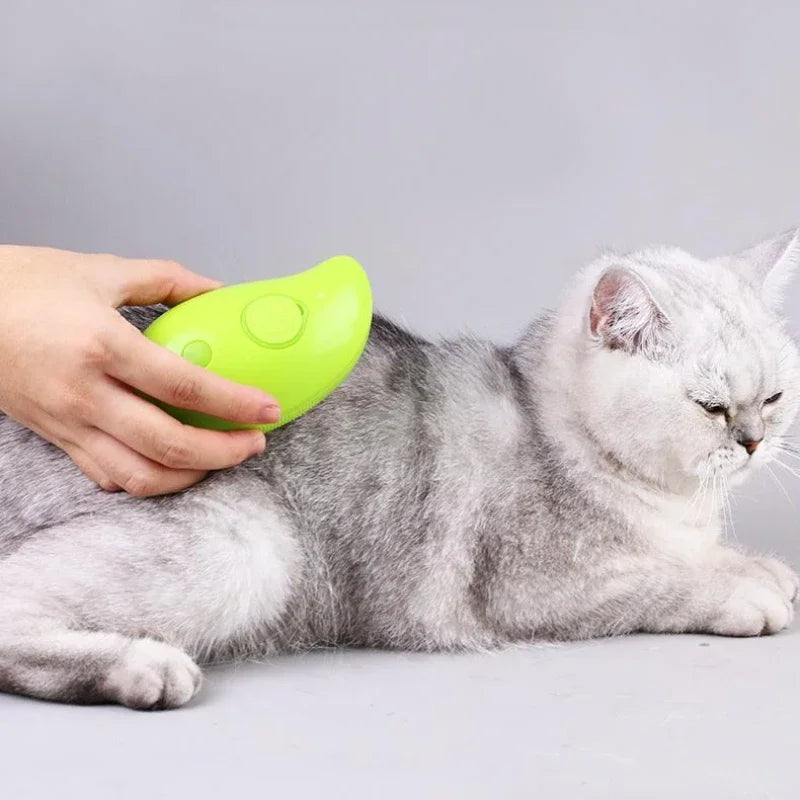 Steam Brush Pet 3-in-1 Rechargable Brush