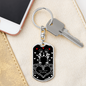 Skeleton Love “Dying to Be Your Valentine” Keychain