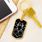 Skeleton Love “Dying to Be Your Valentine” Keychain