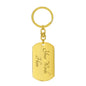 Skeleton Love “Dying to Be Your Valentine” Keychain