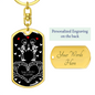 Skeleton Love “Dying to Be Your Valentine” Keychain