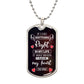 Gave You My Heart Dog Tag Necklace