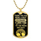 To the Moon and Back Dog Tag