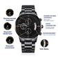 Adventures Together Engraved Chronograph Watch