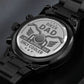 Biker Dad Engraved Watch