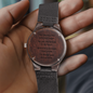 Our Journey Has Just Began Engraved Wooden Watch