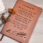 Mother's Day Graphic Leather Journal