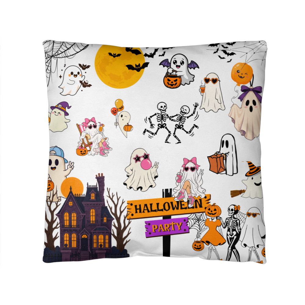 Indoor Outdoor Halloween Pillow Party