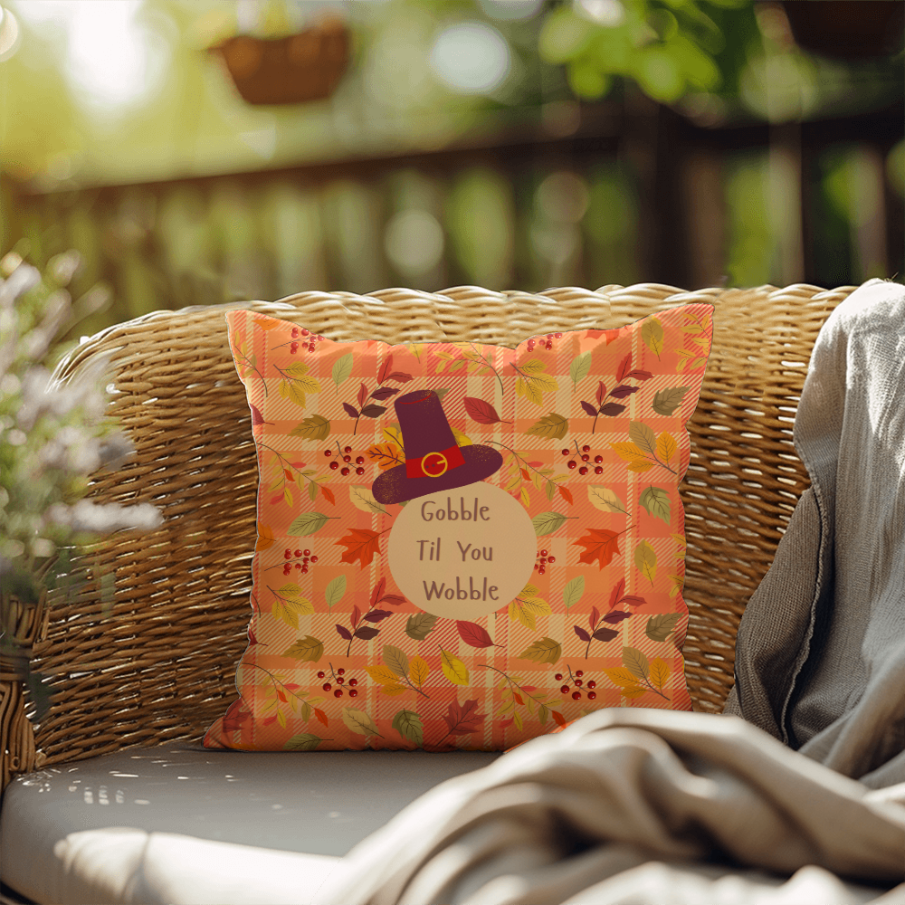 Thanksgiving Fall Holiday Pillow
