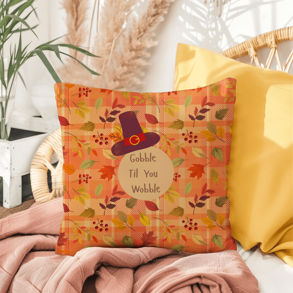 Thanksgiving Fall Holiday Pillow