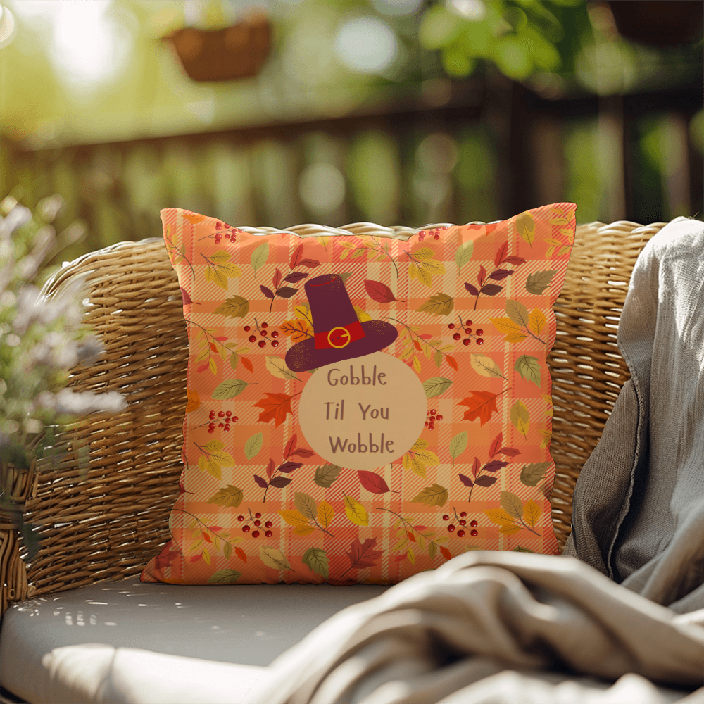 Thanksgiving Fall Holiday Pillow