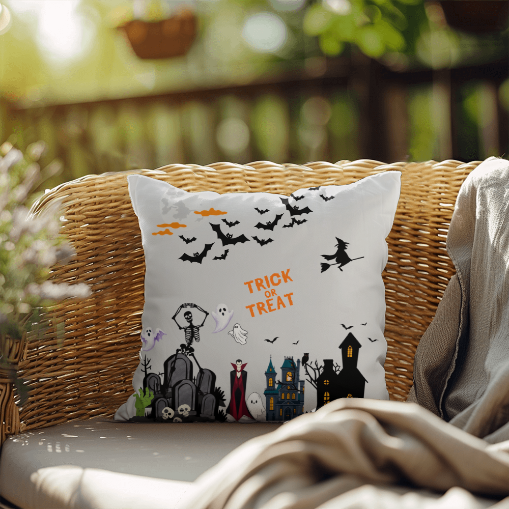 Dracula's Indoor Outdoor Pillow