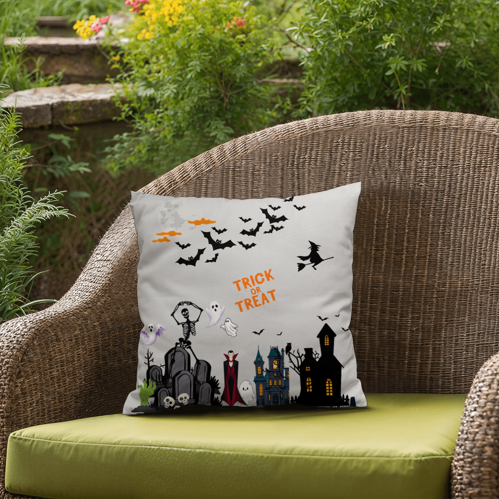 Dracula's Indoor Outdoor Pillow