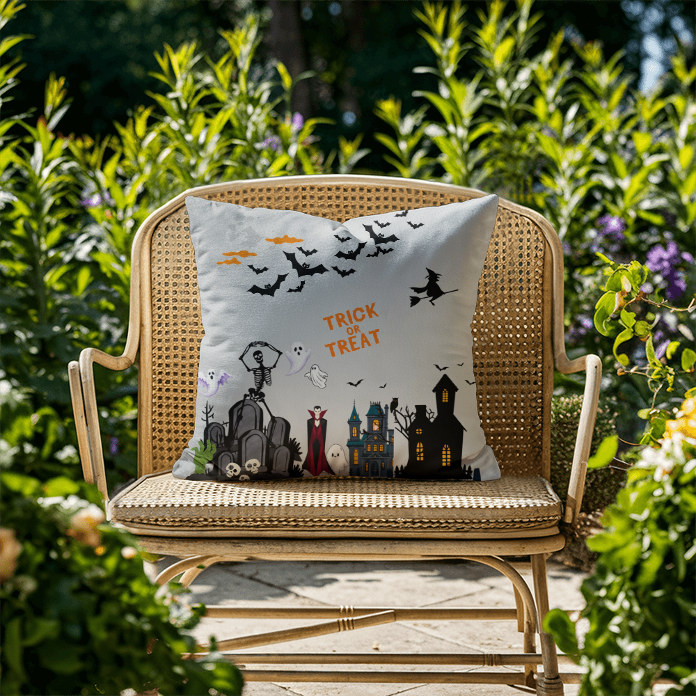 Dracula's Indoor Outdoor Pillow